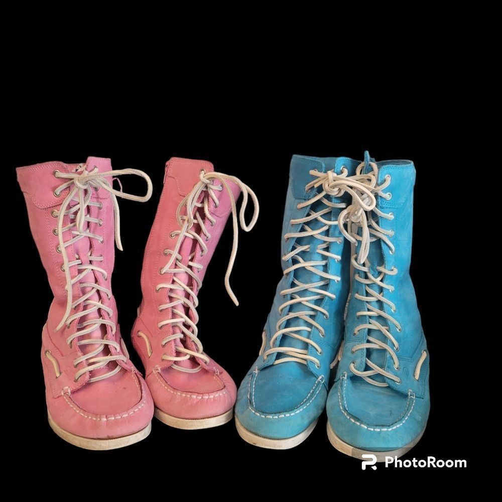 Maui Island Capri Leather Boots Size 8